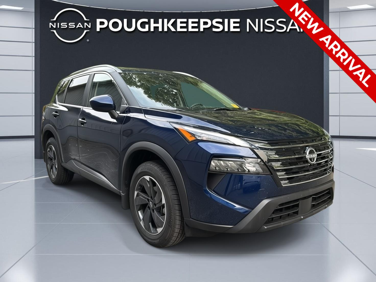 Deep Ocean Blue Pearl 2024 Nissan Rogue SUV / Crossover All-Wheel Drive Continuously Variable Transmission