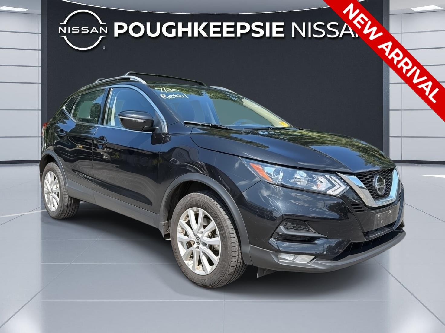 Gray (Magnetic Black Pearl) 2021 Nissan Rogue Sport SUV / Crossover All-Wheel Drive Continuously Variable Transmission
