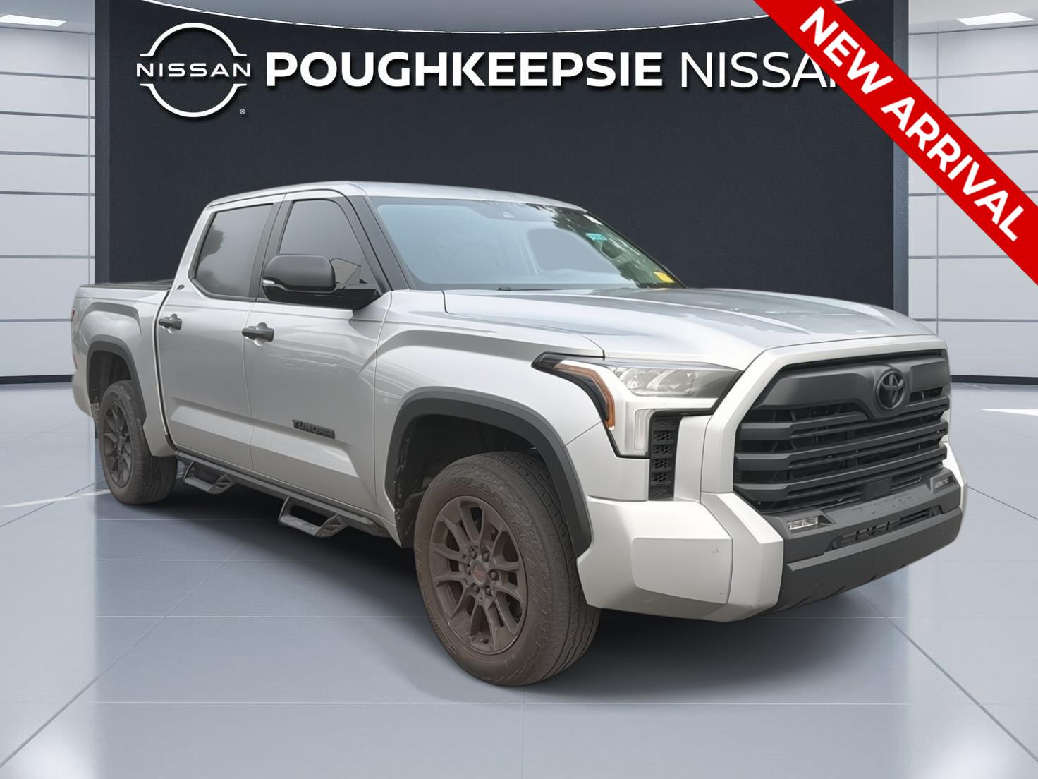 Celestial Silver Metallic 2024 Toyota Tundra Pickup Truck Four-Wheel Drive Automatic