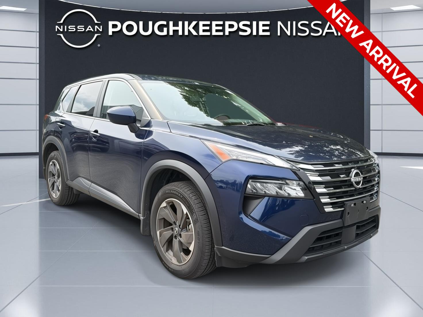 Deep Ocean Blue Pearl 2024 Nissan Rogue SUV / Crossover All-Wheel Drive Continuously Variable Transmission