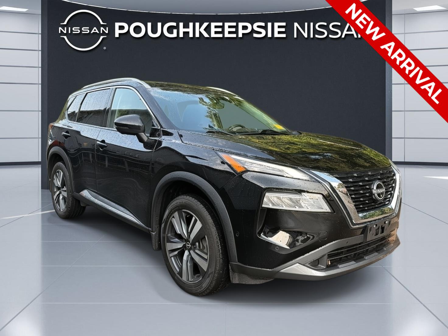 Super Black 2023 Nissan Rogue SUV / Crossover All-Wheel Drive Continuously Variable Transmission