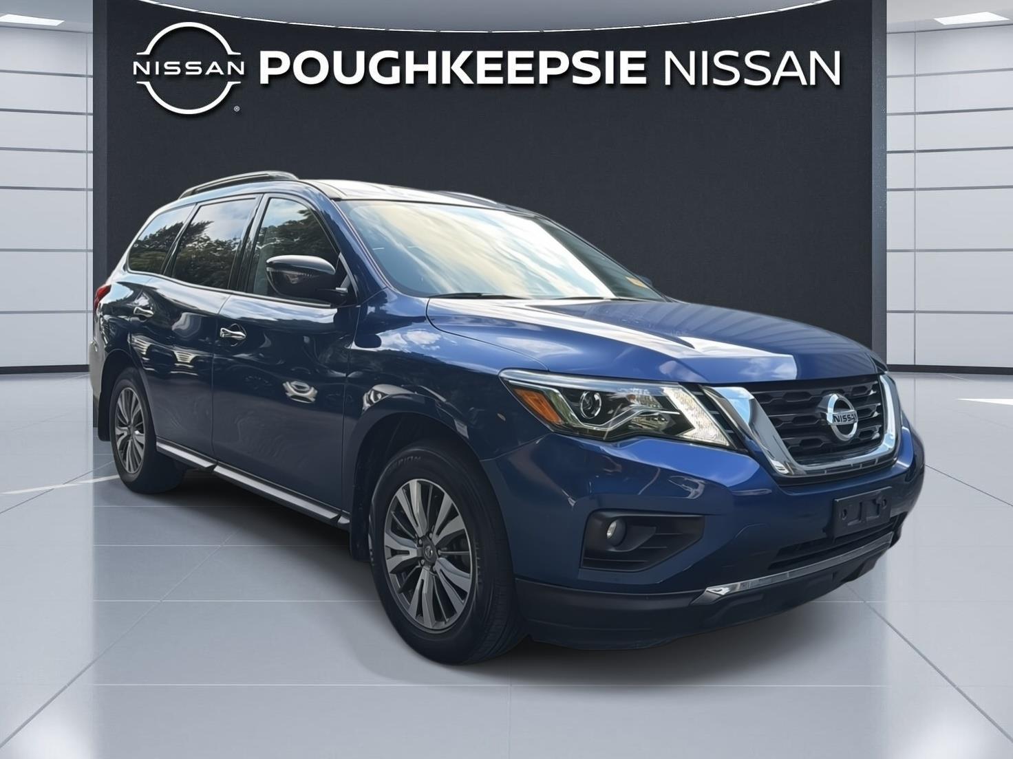2020 Nissan Pathfinder Azul (Caspian Blue Metallic) SUV/Crossover Todo terreno Transmisión variable continua