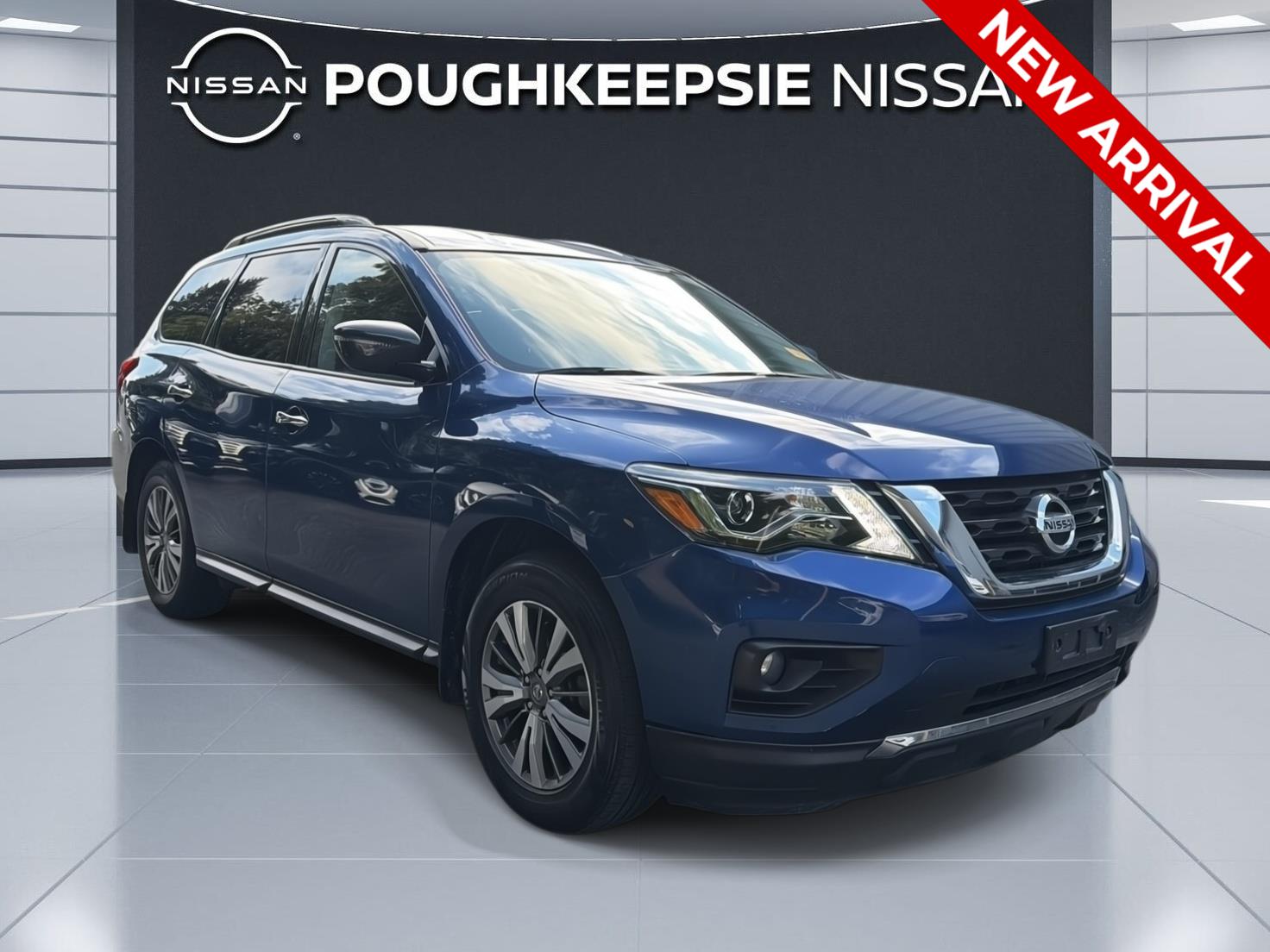 Caspian Blue Metallic 2020 Nissan Pathfinder SUV / Crossover Four-Wheel Drive Continuously Variable Transmission