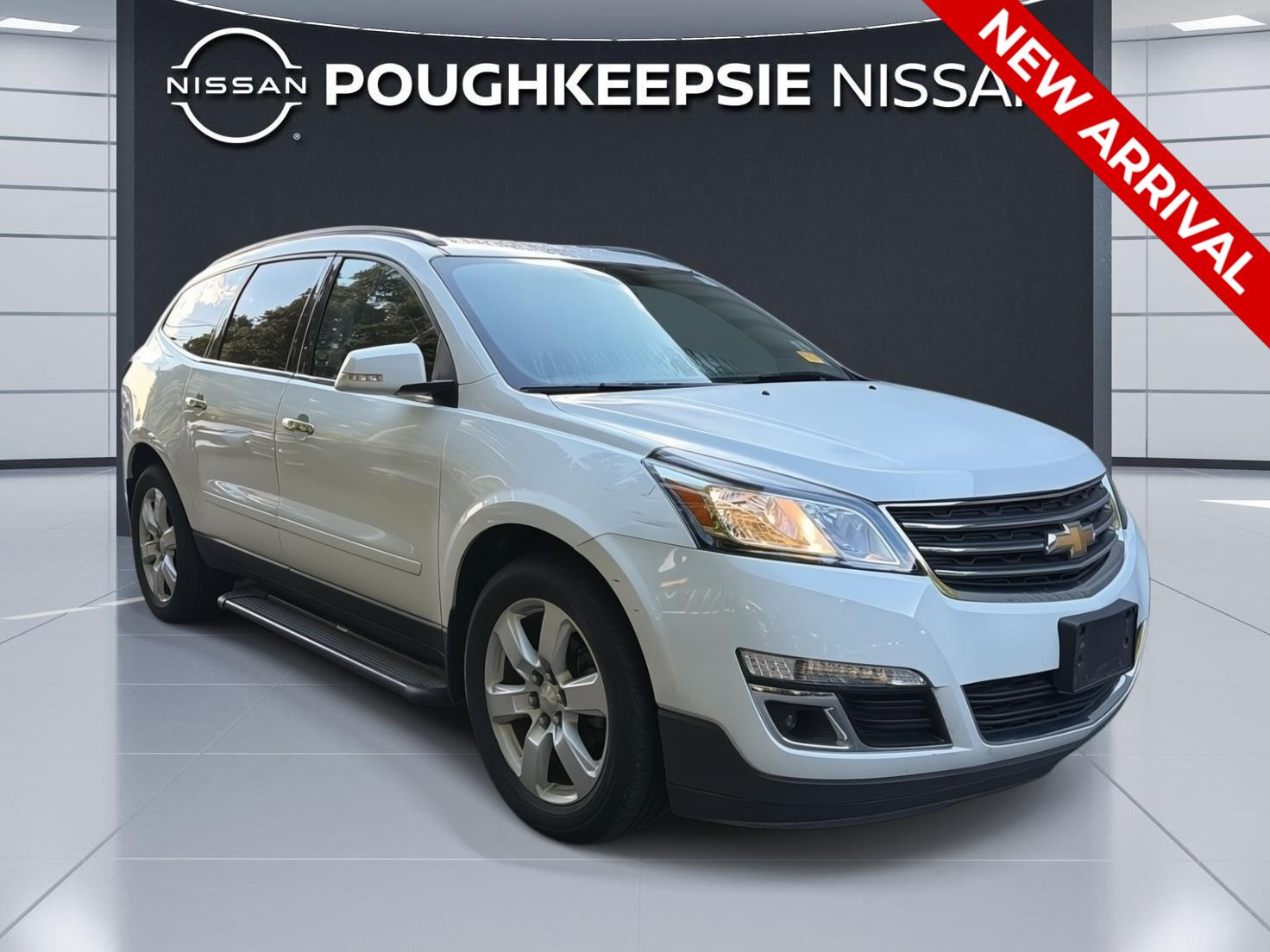 Summit White 2017 Chevrolet Traverse SUV / Crossover All-Wheel Drive 6-Speed Automatic