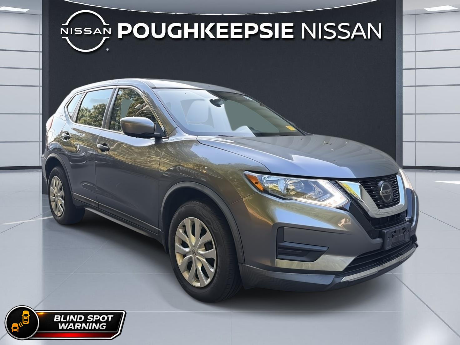 Gray (Gun Metallic) 2018 Nissan Rogue SUV / Crossover All-Wheel Drive Continuously Variable Transmission