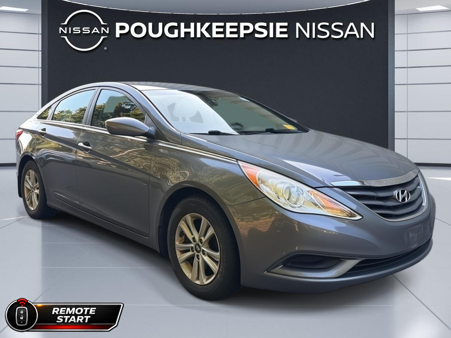 Harbor Gray Metallic 2012 Hyundai Sonata Sedan Front-Wheel Drive Automatic