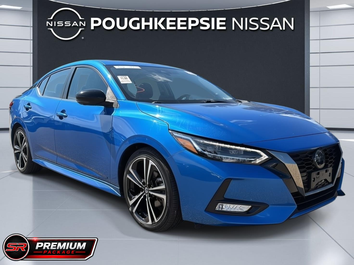 Electric Blue Metallic 2023 Nissan Sentra Sedan Front-Wheel Drive Continuously Variable Transmission