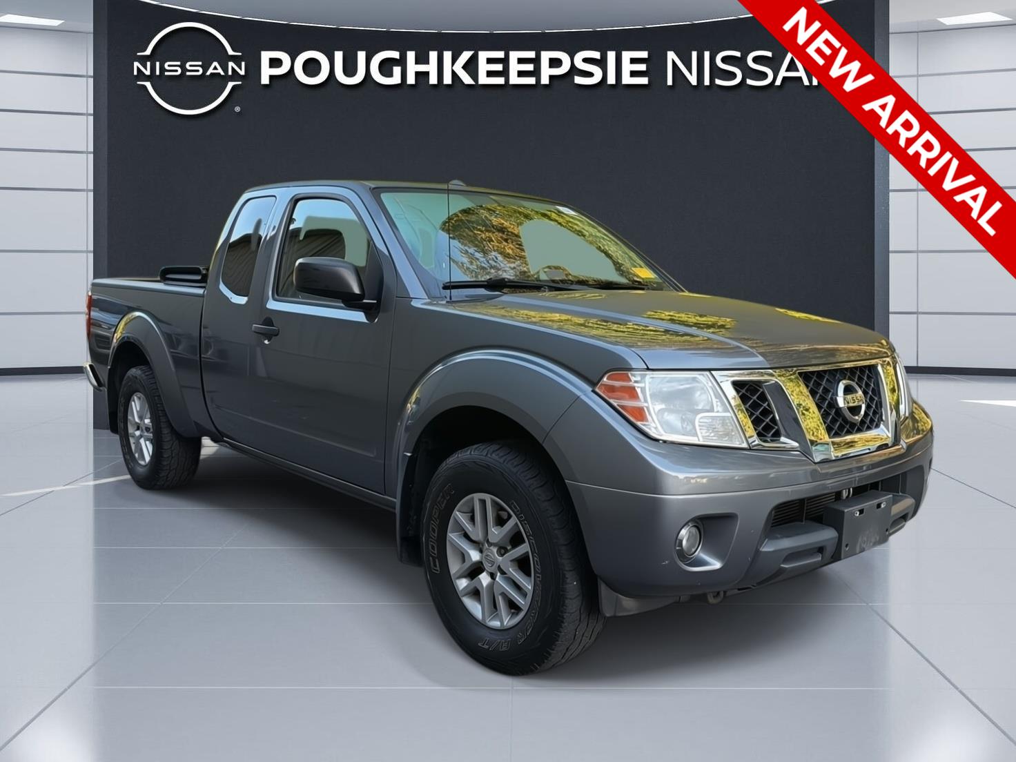 Gray (Gun Metallic) 2017 Nissan Frontier Pickup Truck Four-Wheel Drive Automatic