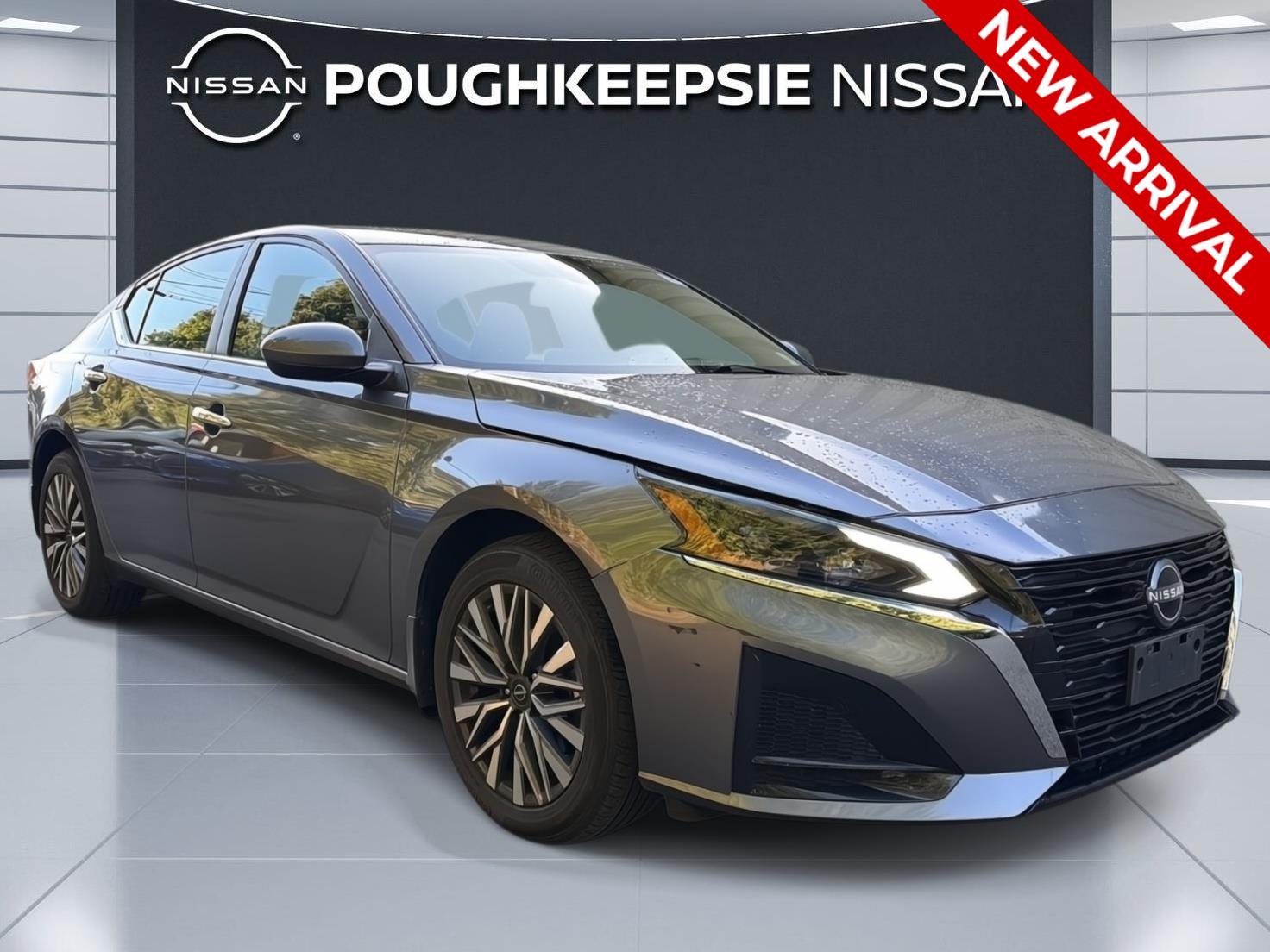 Gray (Gun Metallic) 2023 Nissan Altima Sedan All-Wheel Drive Continuously Variable Transmission