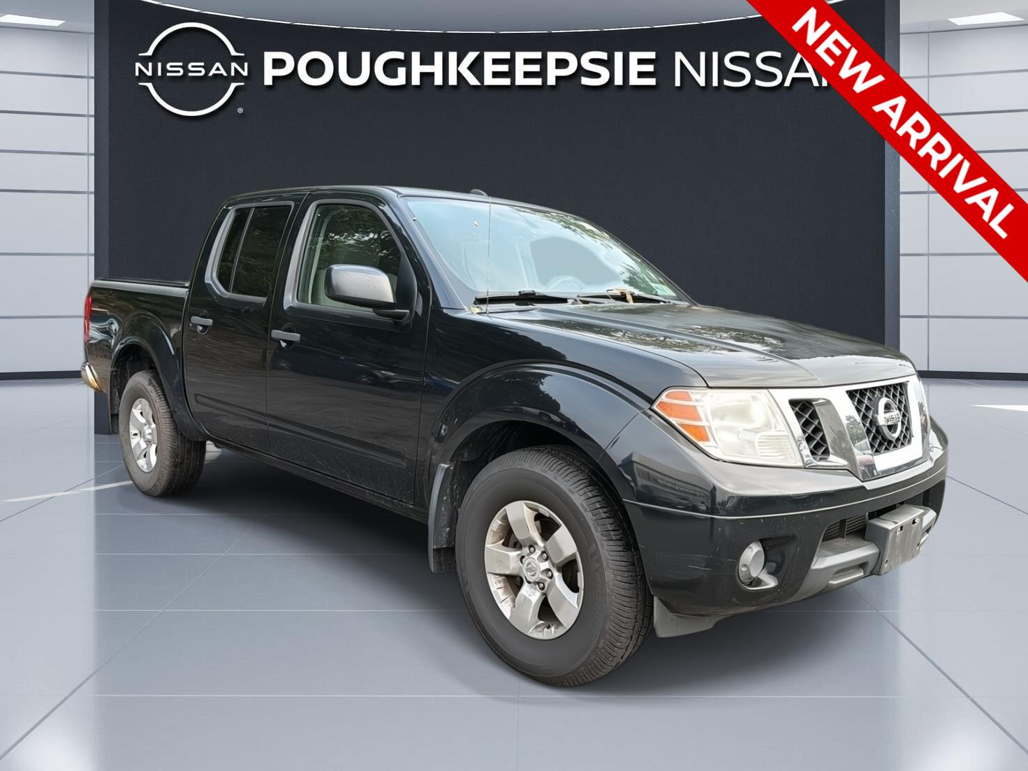 Super Black 2012 Nissan Frontier Pickup Truck Four-Wheel Drive Automatic