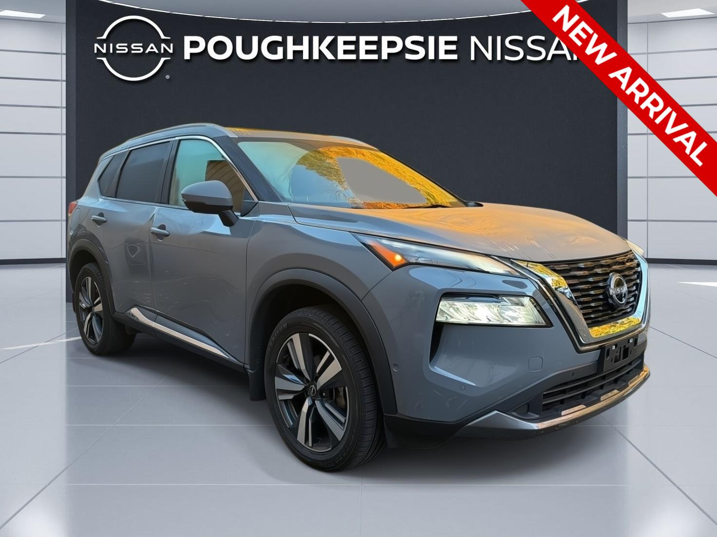 Boulder Gray Pearl 2023 Nissan Rogue SUV / Crossover All-Wheel Drive Continuously Variable Transmission