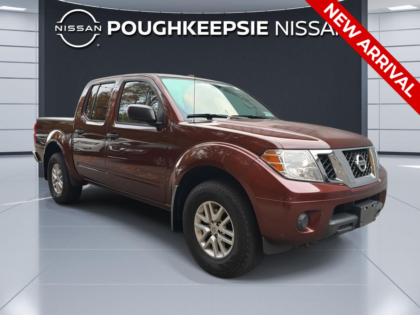 Red (Forged Copper) 2016 Nissan Frontier Pickup Truck Four-Wheel Drive Automatic