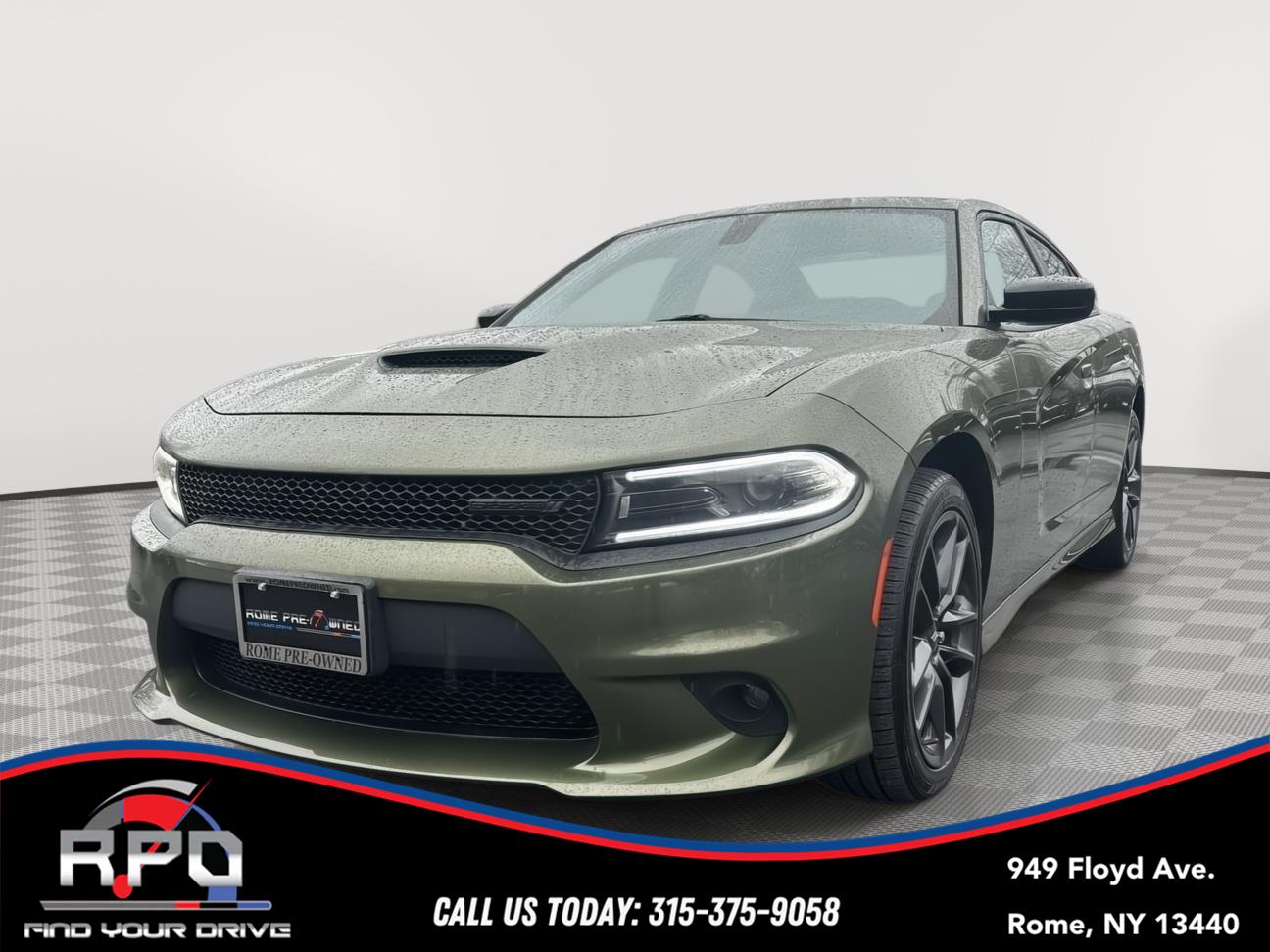 F8 Green 2022 Dodge Charger GT AWD Sedan All-Wheel Drive 8-Speed Automatic