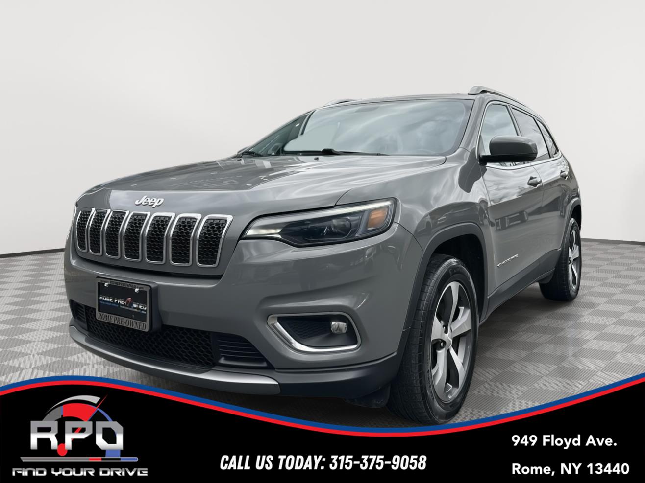 Sting-Gray Clearcoat 2020 Jeep Cherokee Limited 4WD SUV / Crossover Four-Wheel Drive 9-Speed Automatic