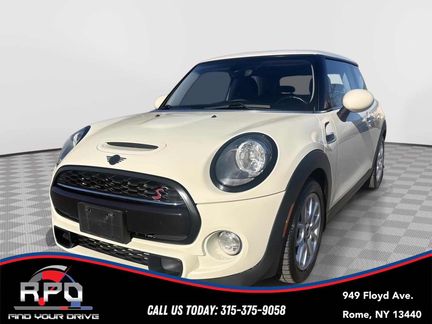 Pepper White 2019 MINI Cooper S 2-Door Hatchback FWD Hatchback Front-Wheel Drive Automatic