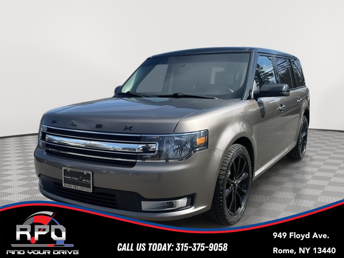 Agate Black 2019 Ford Flex SEL FWD SUV / Crossover Front-Wheel Drive 6-Speed Automatic