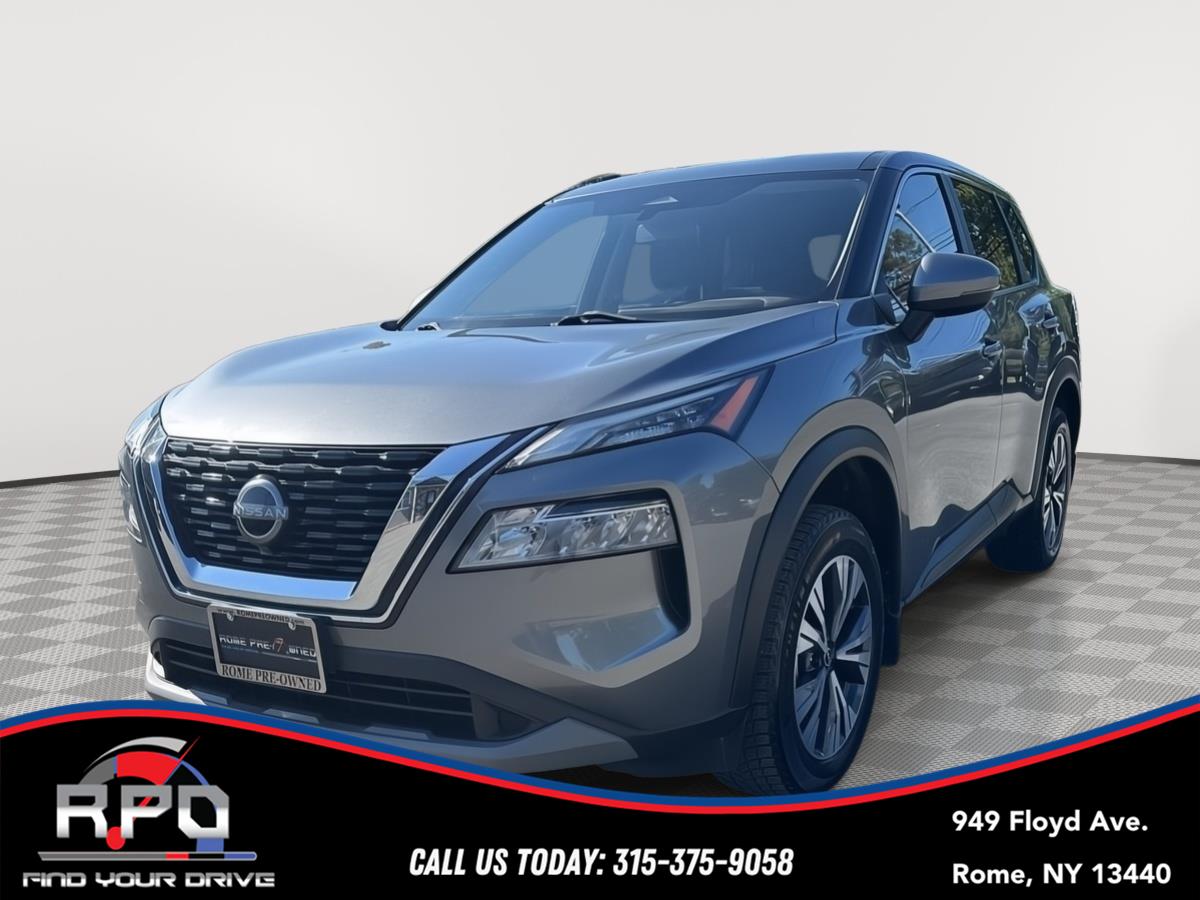 Gray (Gun Metallic) 2023 Nissan Rogue SV AWD SUV / Crossover All-Wheel Drive Continuously Variable Transmission