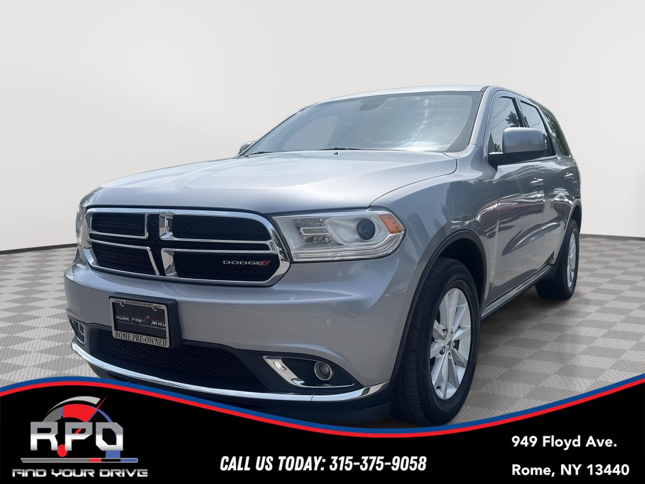 2019 Dodge Durango Gris (Destroyer Gray Clearcoat) SUV/Crossover Tracción en las cuatro ruedas 8 velocidades Automática