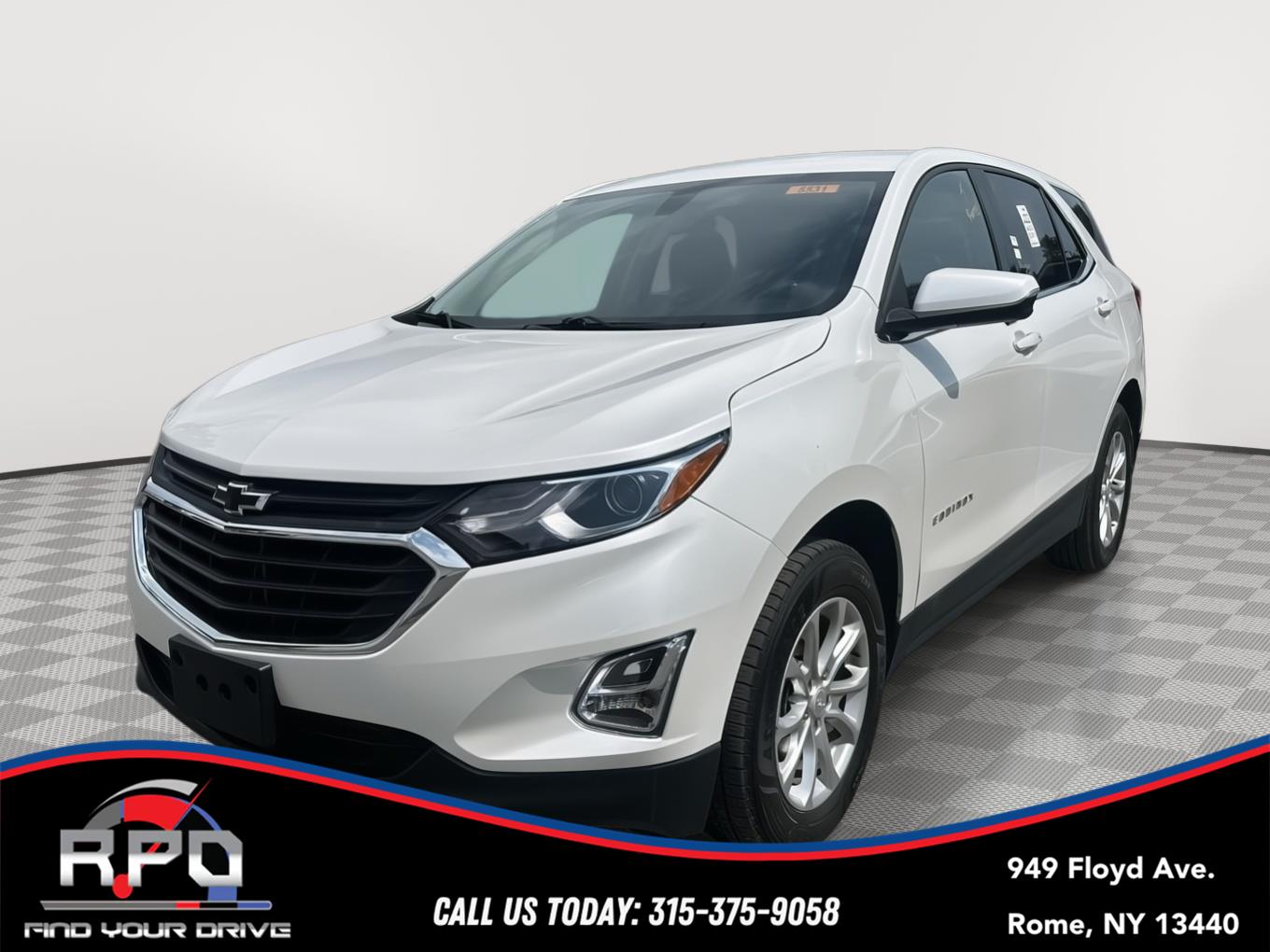 Summit White 2018 Chevrolet Equinox SUV / Crossover Four-Wheel Drive 6-Speed Automatic Overdrive