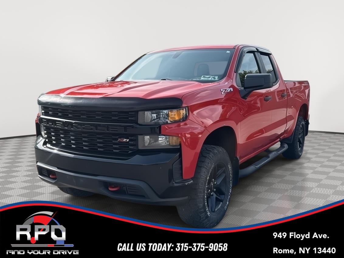 Red Hot 2020 Chevrolet Silverado 1500 Pickup Truck Four-Wheel Drive 6-Speed Automatic