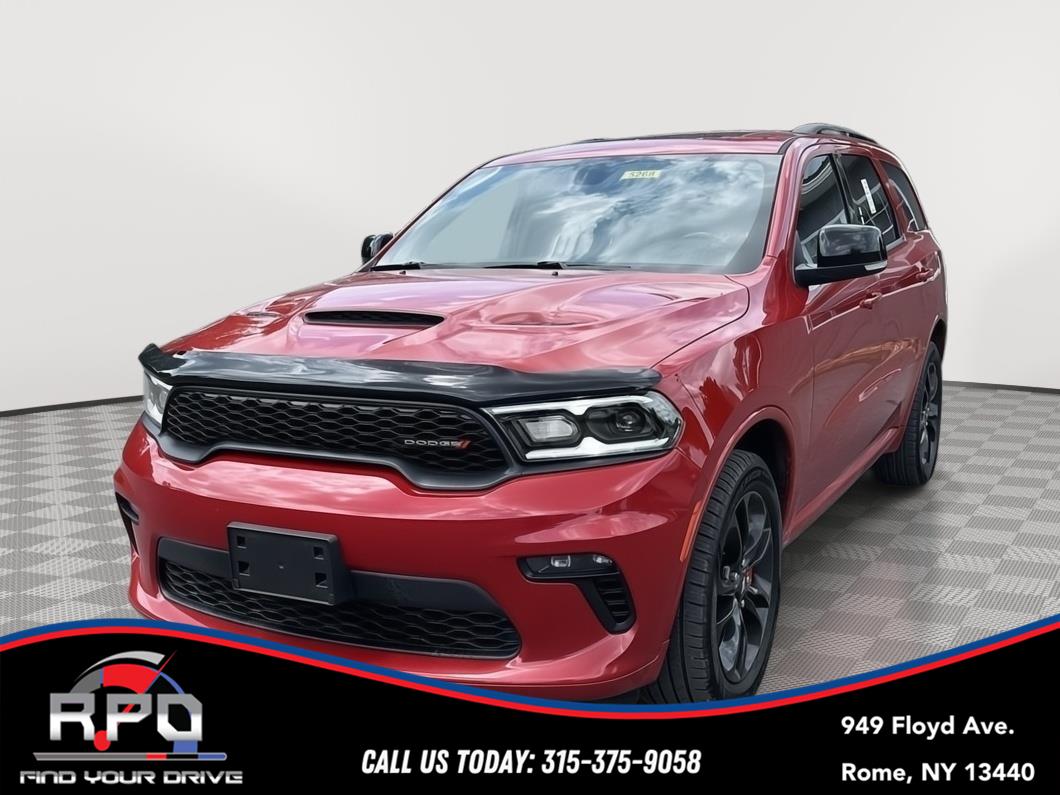 Octane Red Pearlcoat 2021 Dodge Durango SUV / Crossover All-Wheel Drive 8-Speed Automatic