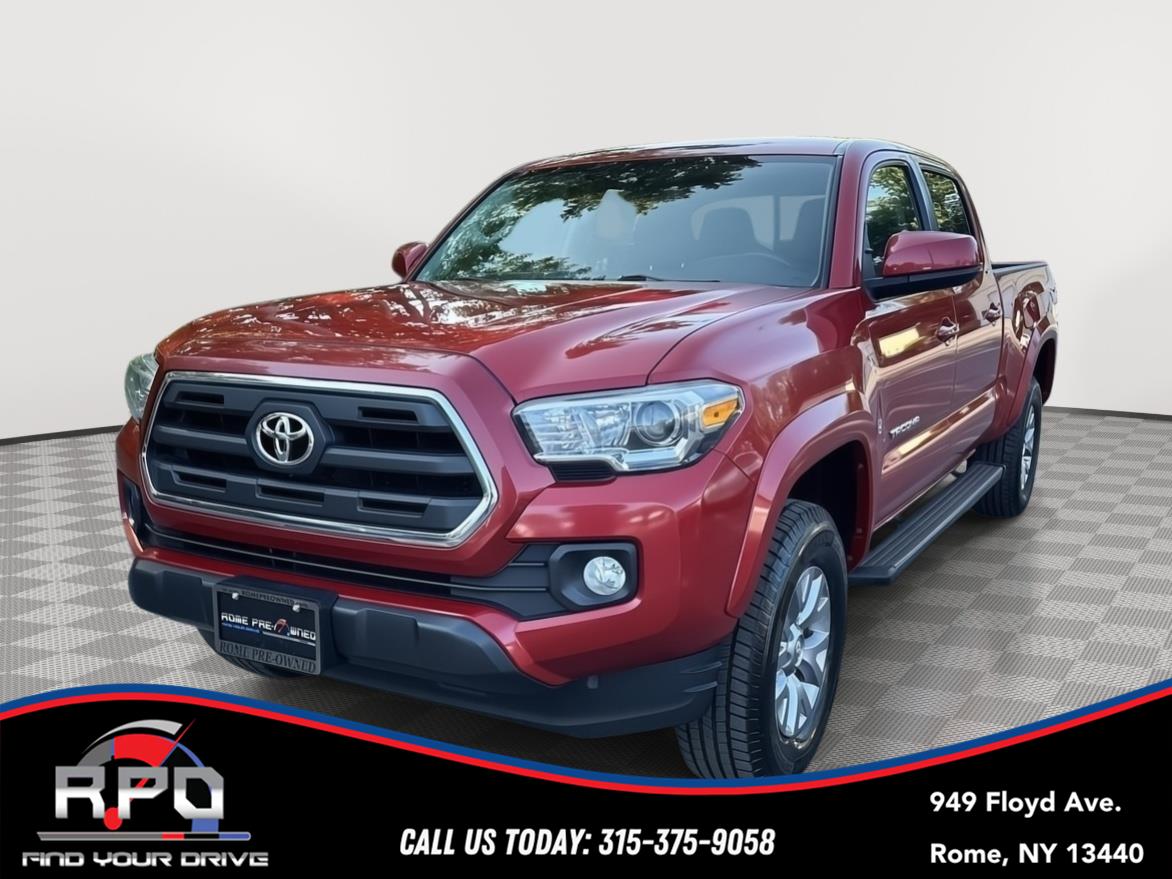 Barcelona Red Metallic 2017 Toyota Tacoma Pickup Truck Four-Wheel Drive Automatic