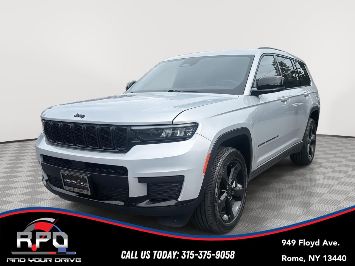 Silver Zynith 2021 Jeep Grand Cherokee L SUV / Crossover Four-Wheel Drive 8-Speed Automatic