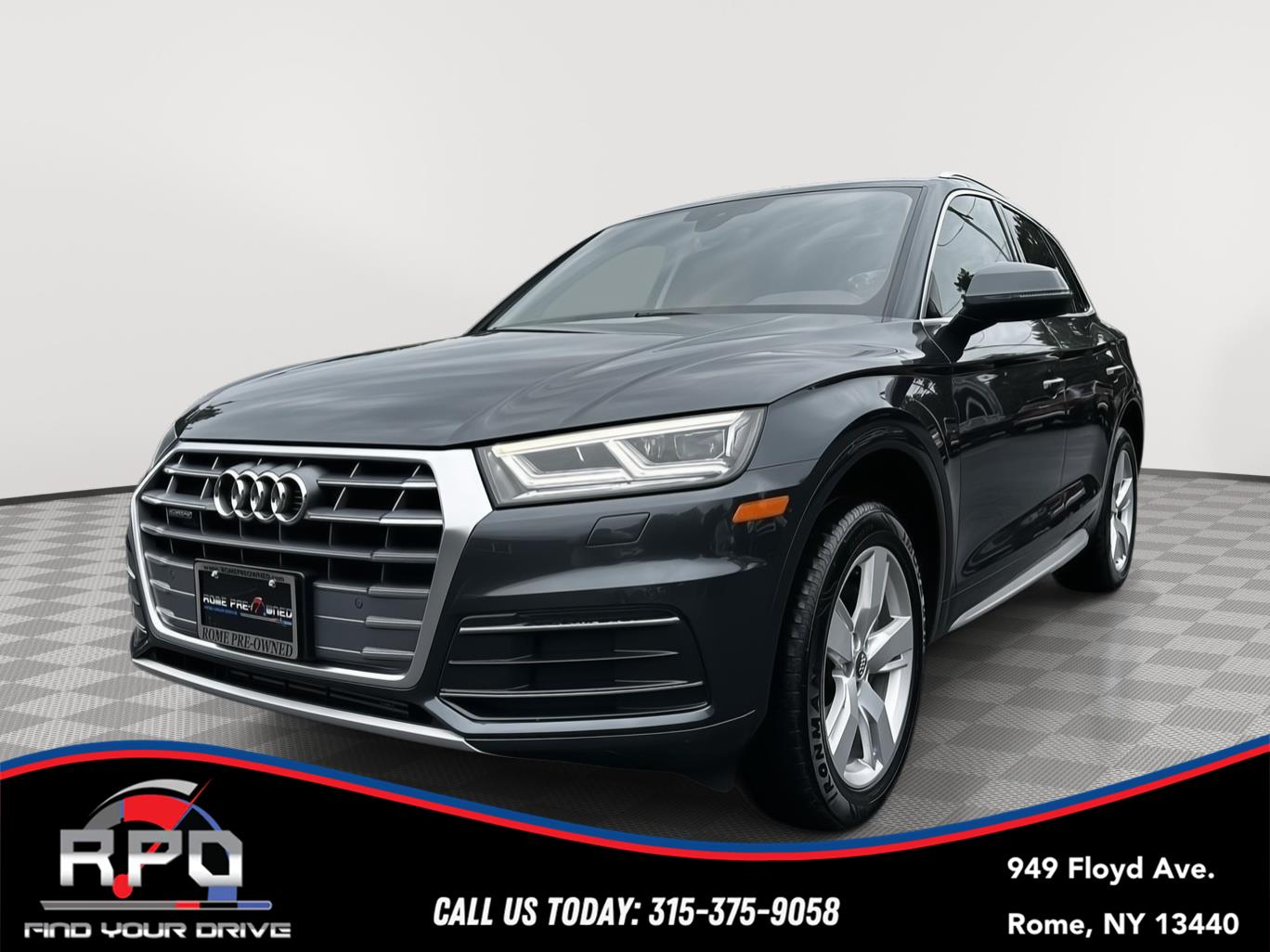 Manhattan Gray Metallic 2019 Audi Q5 SUV / Crossover All-Wheel Drive Automatic