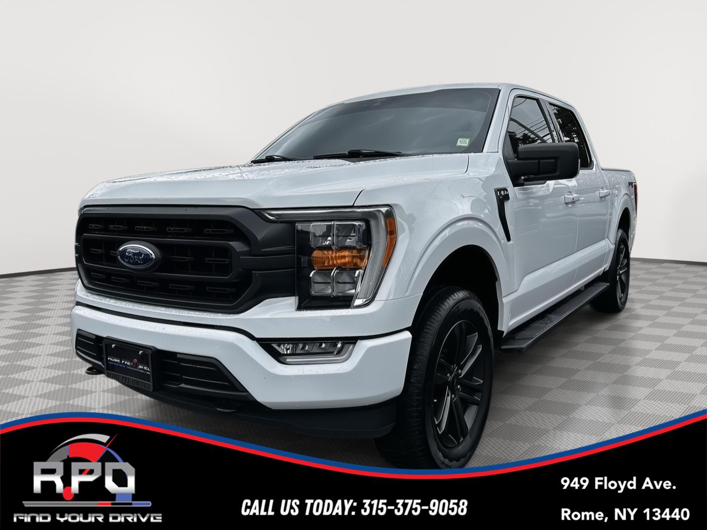 Oxford White 2022 Ford F-150 Pickup Truck Four-Wheel Drive Automatic