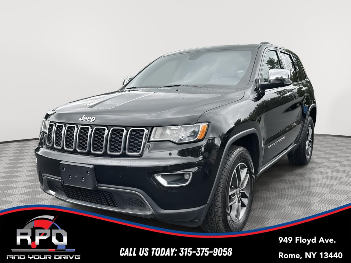 Diamond Black Crystal Pearlcoat 2018 Jeep Grand Cherokee SUV / Crossover Four-Wheel Drive 8-Speed Automatic