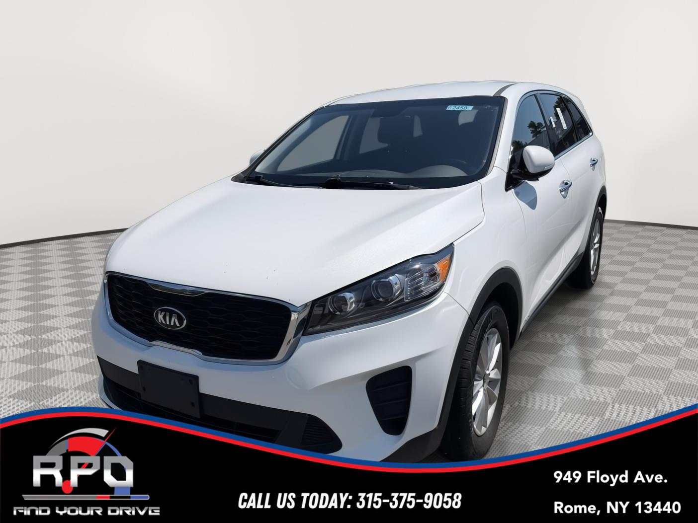 Snow White Pearl 2019 Kia Sorento SUV / Crossover All-Wheel Drive Automatic