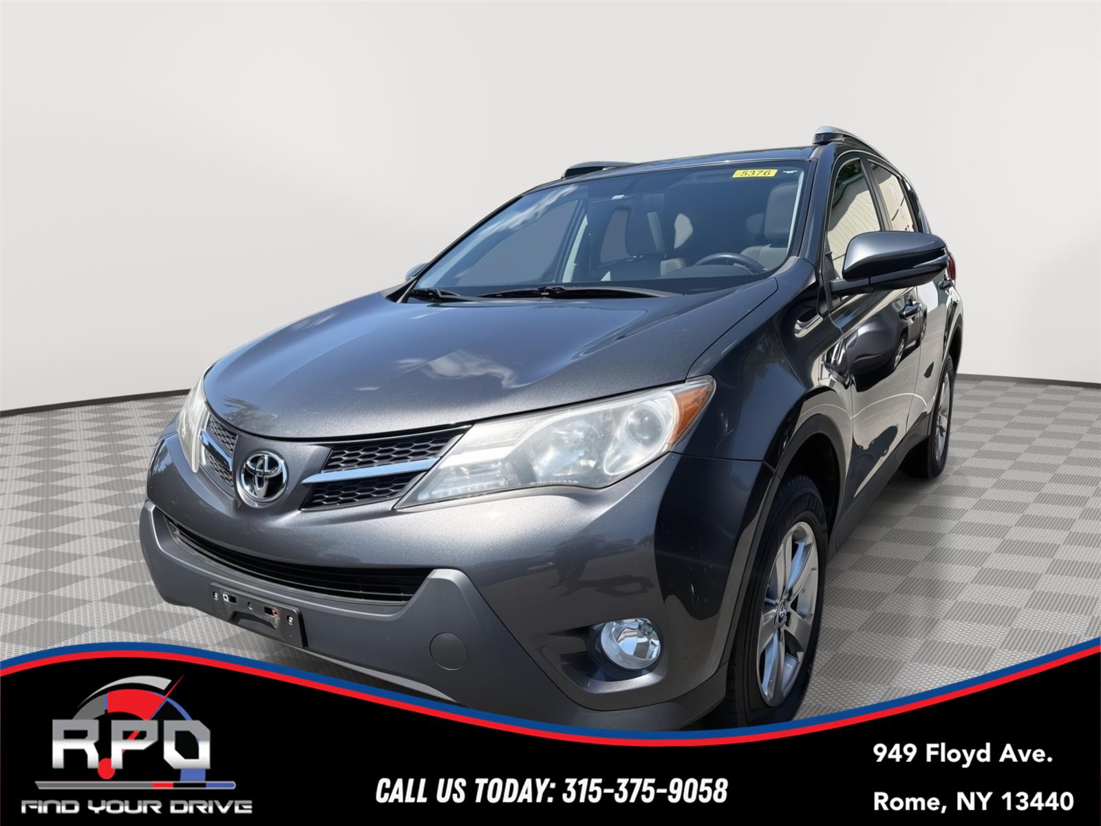 Magnetic Gray Metallic 2015 Toyota RAV4 SUV / Crossover All-Wheel Drive Automatic
