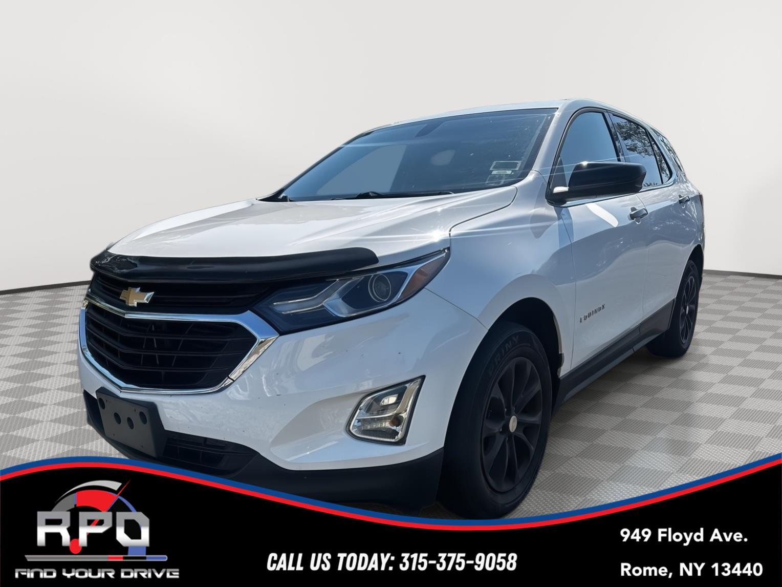 Summit White 2018 Chevrolet Equinox SUV / Crossover Four-Wheel Drive 6-Speed Automatic Overdrive