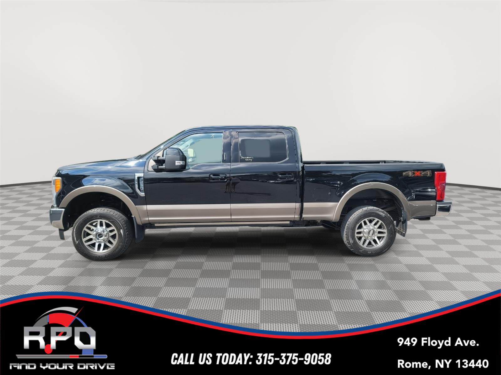 Shadow Black 2018 Ford F-250 Super Duty Pickup Truck Four-Wheel Drive 6-Speed Automatic