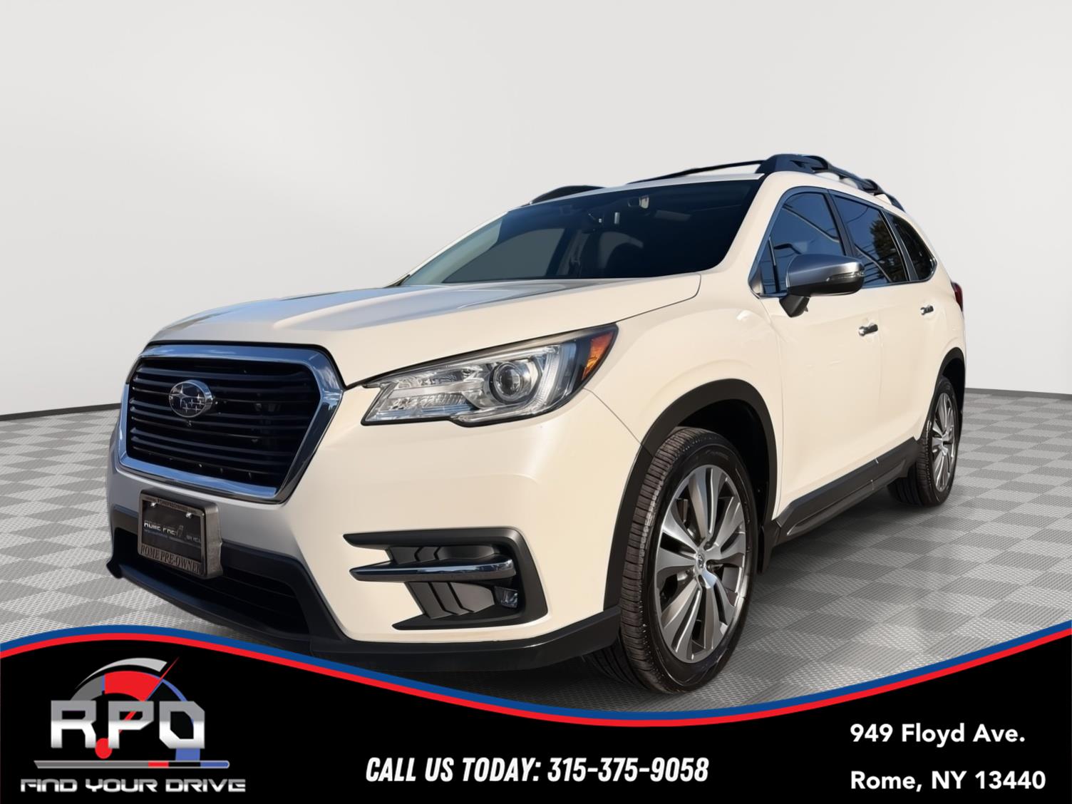 Crystal White Pearl 2021 Subaru Ascent SUV / Crossover All-Wheel Drive Continuously Variable Transmission