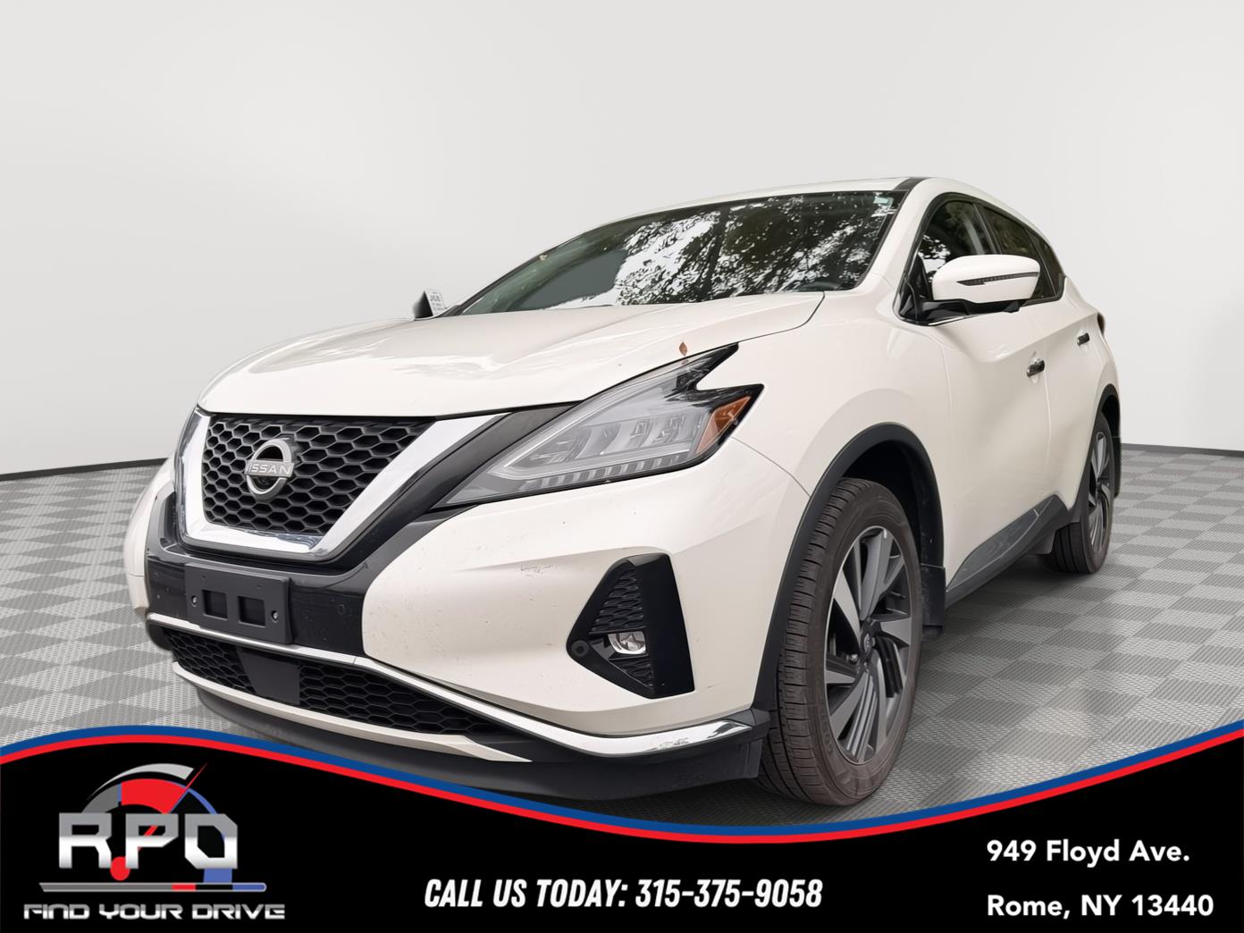Pearl White Tricoat 2023 Nissan Murano SUV / Crossover All-Wheel Drive Continuously Variable Transmission