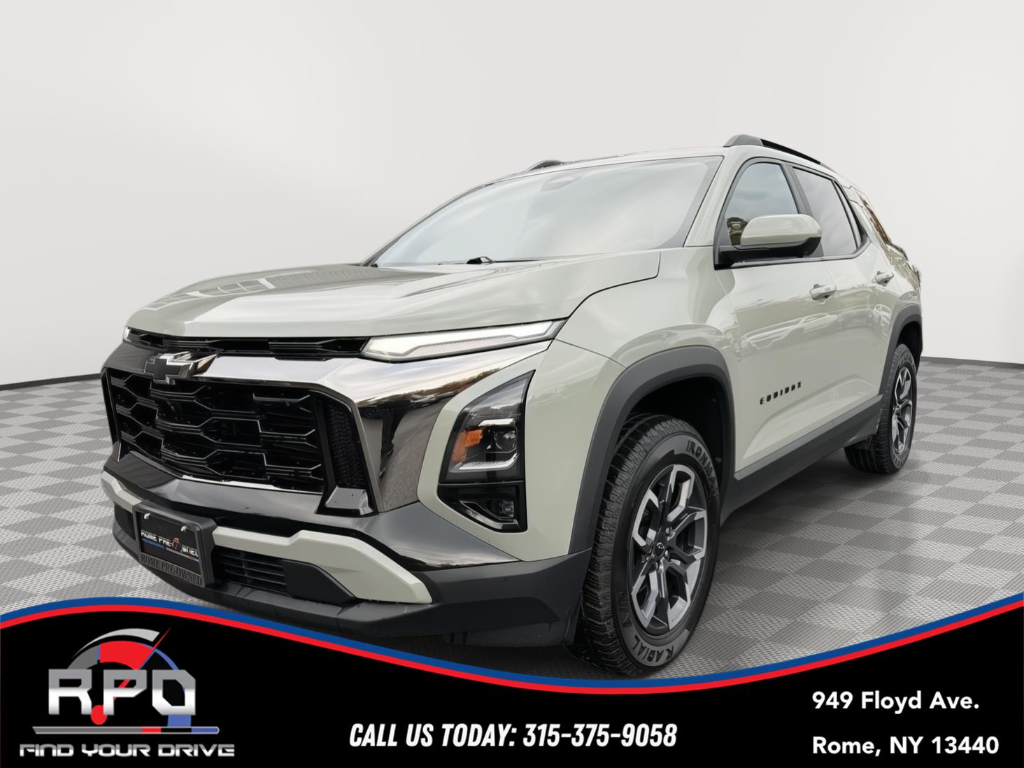 Cacti Green 2025 Chevrolet Equinox SUV / Crossover Four-Wheel Drive 8-Speed Automatic