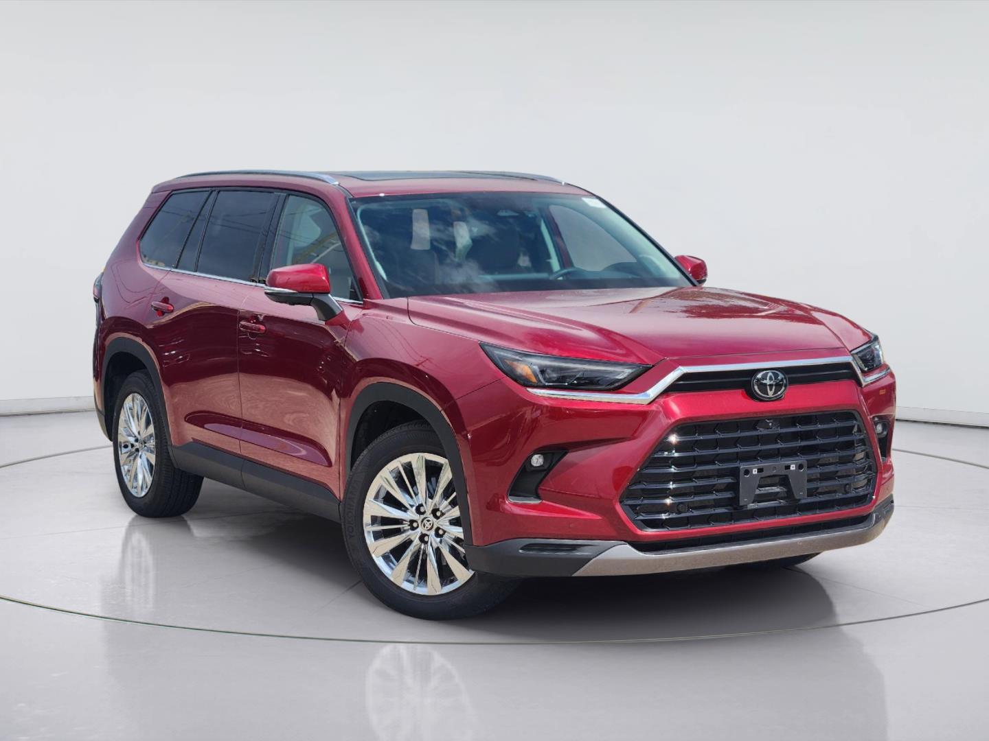 Red (Ruby Flare Pearl) 2024 Toyota Grand Highlander SUV / Crossover All-Wheel Drive 8-Speed Automatic