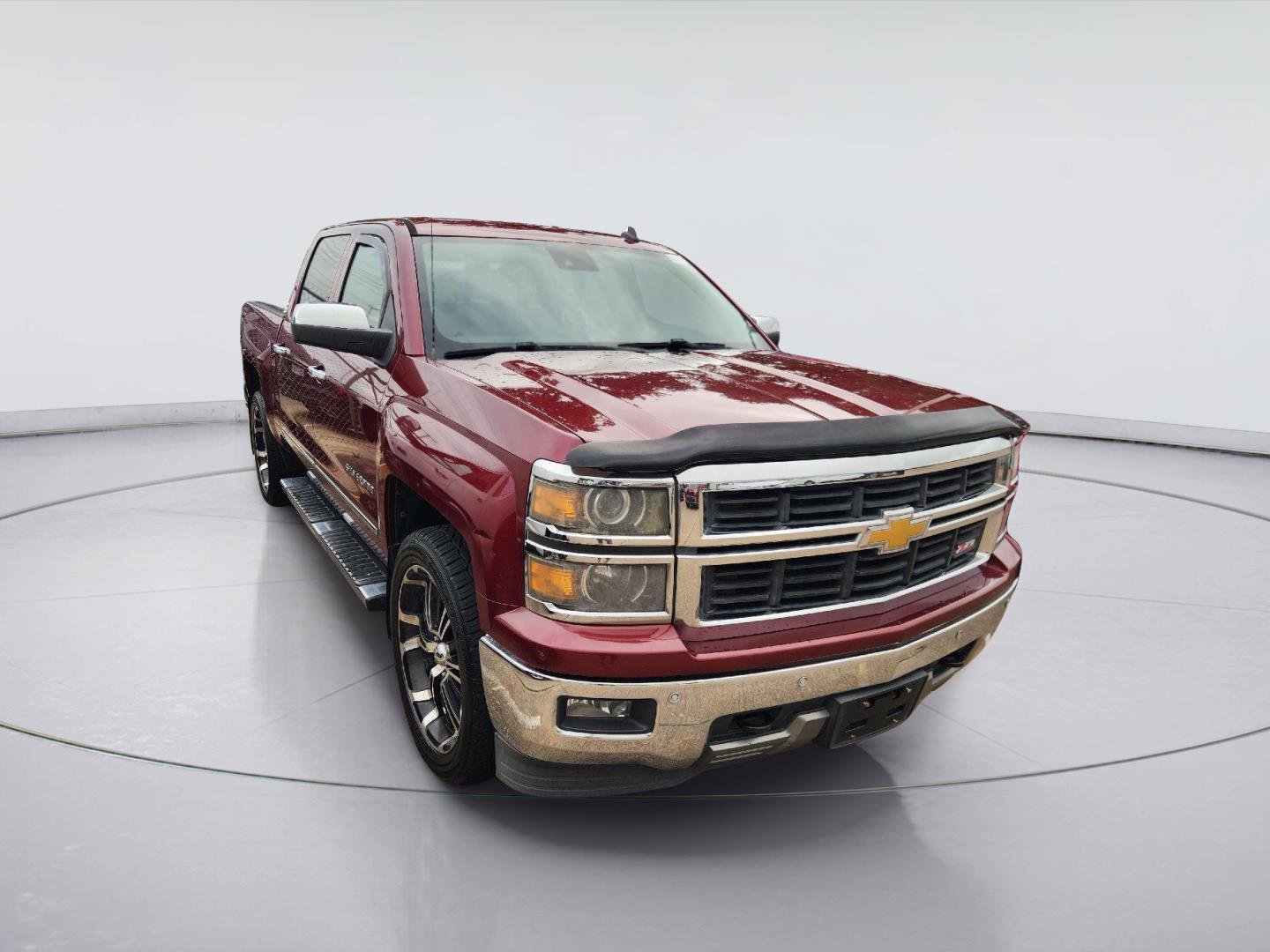 Red (Deep Ruby Metallic) 2014 Chevrolet Silverado 1500 Pickup Truck Four-Wheel Drive 6-Speed Automatic
