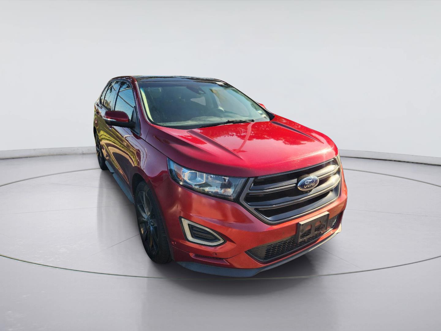 Ruby Red Metallic Tinted Clearcoat 2015 Ford Edge SUV / Crossover All-Wheel Drive 6-Speed Automatic