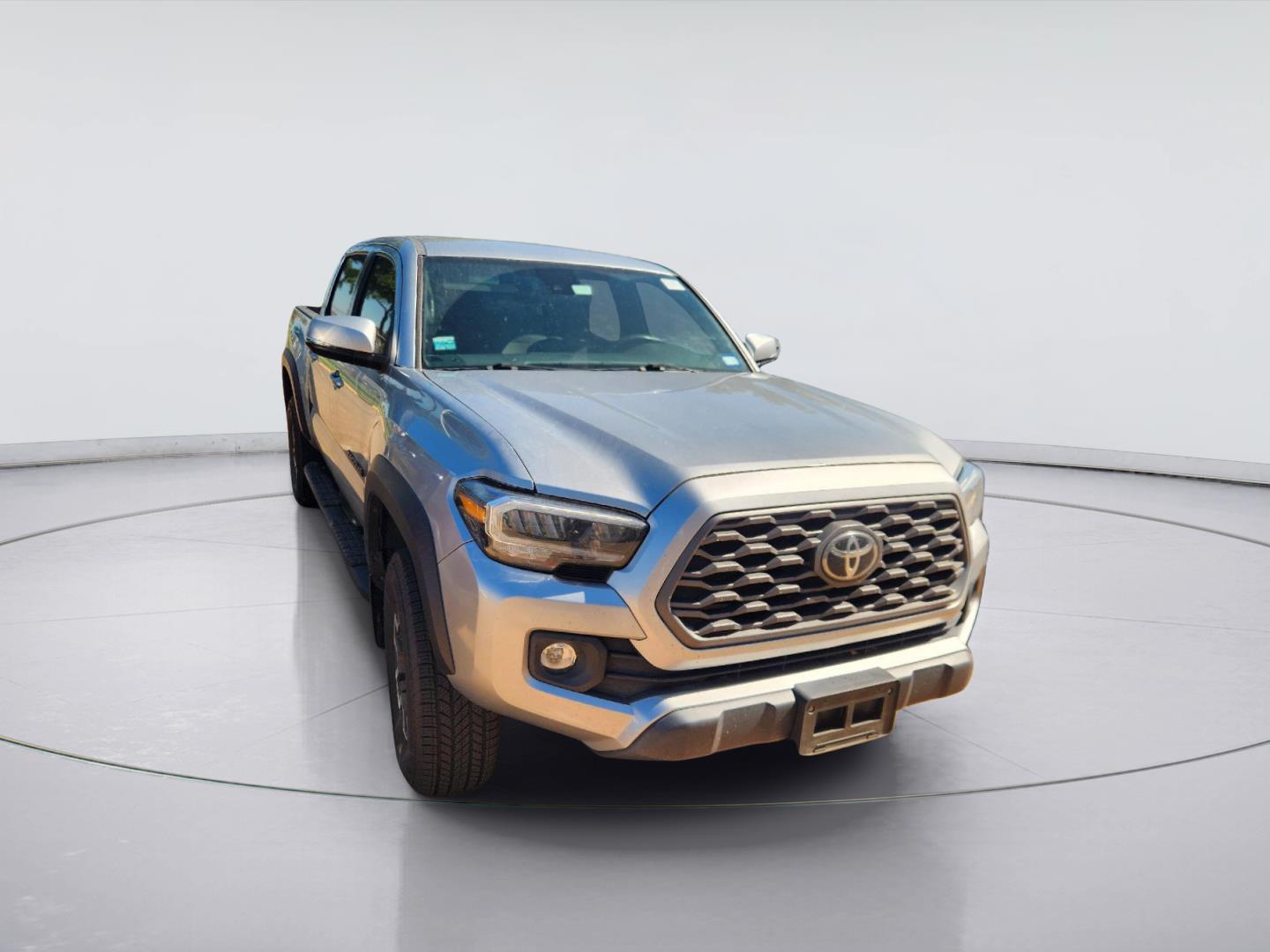 Celestial Silver Metallic 2022 Toyota Tacoma Pickup Truck Four-Wheel Drive 6-Speed Automatic