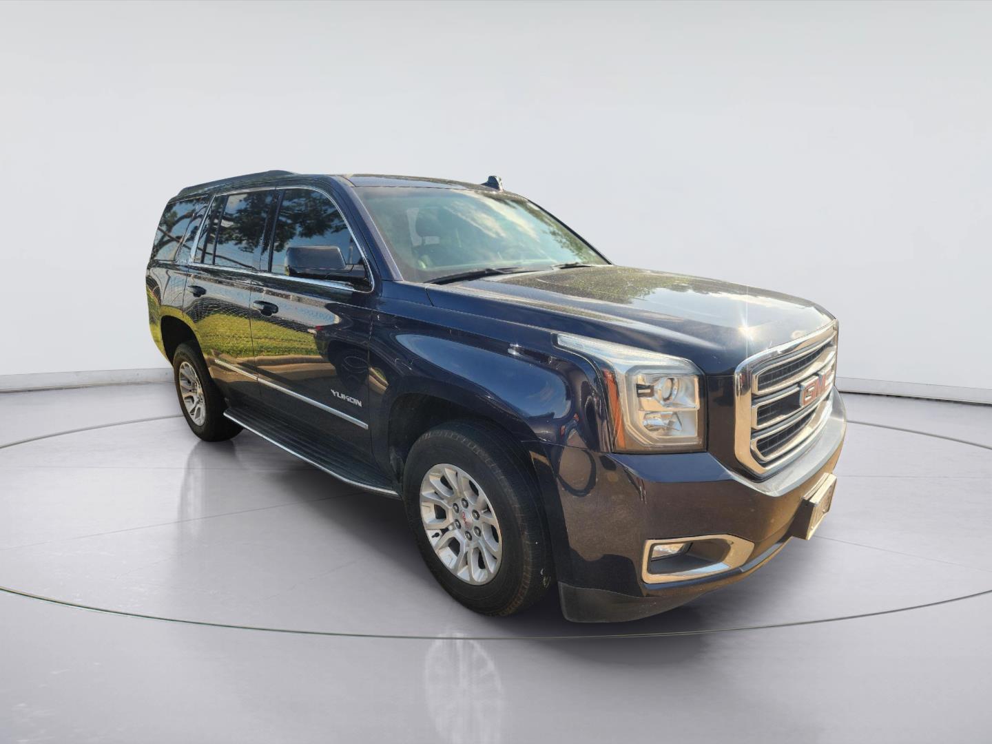 Dark Sapphire Blue Metallic 2018 GMC Yukon SUV / Crossover 4X2 6-Speed Automatic