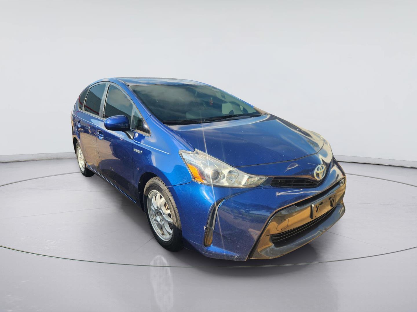 Blue Ribbon Metallic 2016 Toyota Prius v Wagon Front-Wheel Drive Continuously Variable Transmission