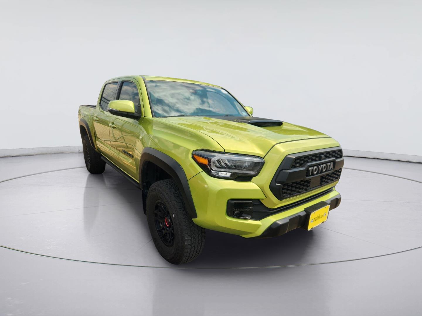 Green (Electric Lime Metallic) 2022 Toyota Tacoma Pickup Truck Four-Wheel Drive 6-Speed Automatic