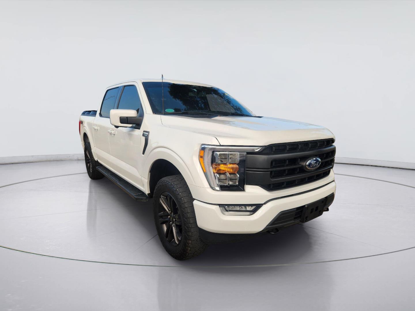 Star White Metallic Tri-Coat 2022 Ford F-150 Pickup Truck Four-Wheel Drive Automatic
