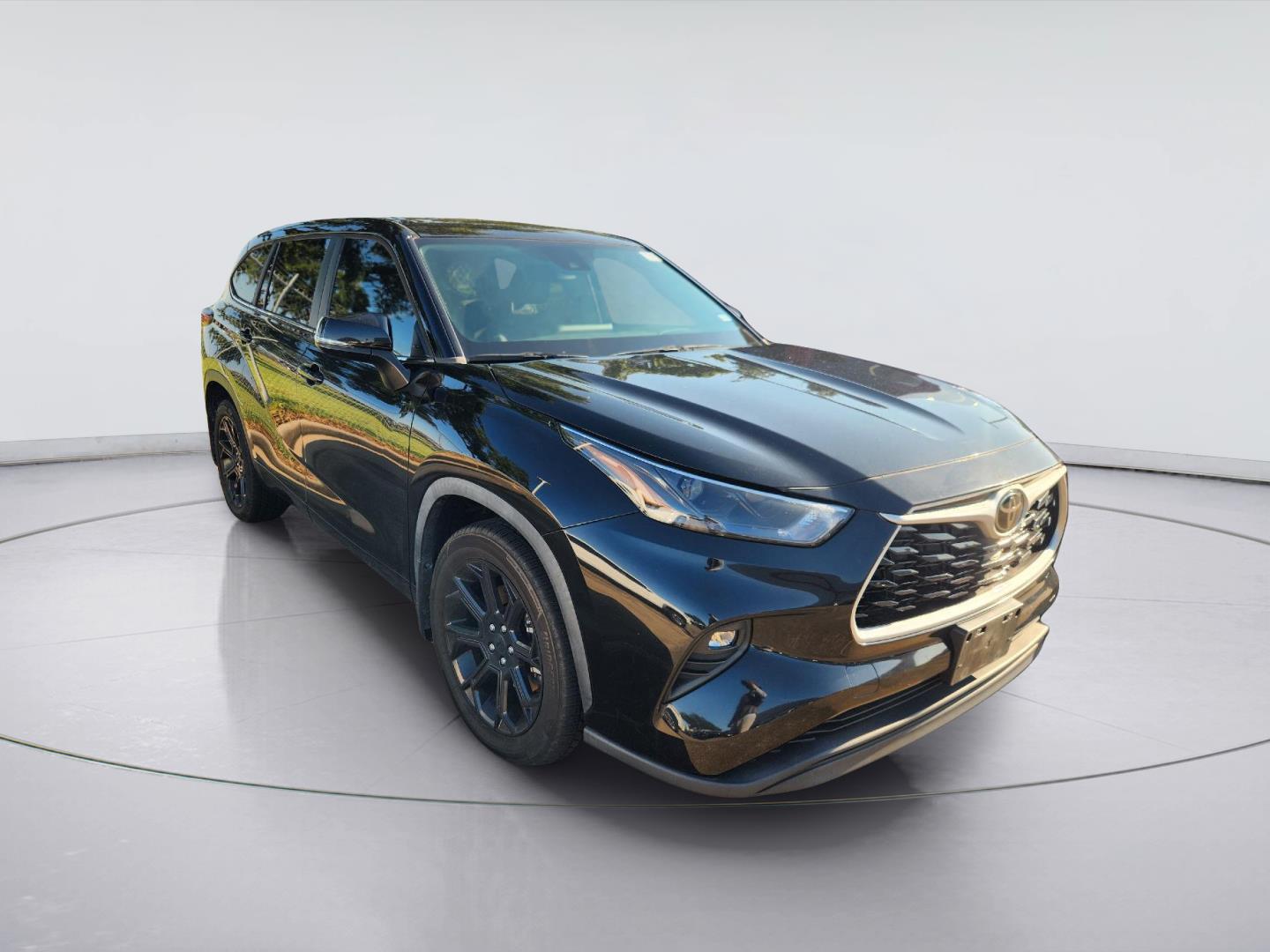 Midnight Black Metallic 2023 Toyota Highlander SUV / Crossover Front-Wheel Drive 8-Speed Automatic