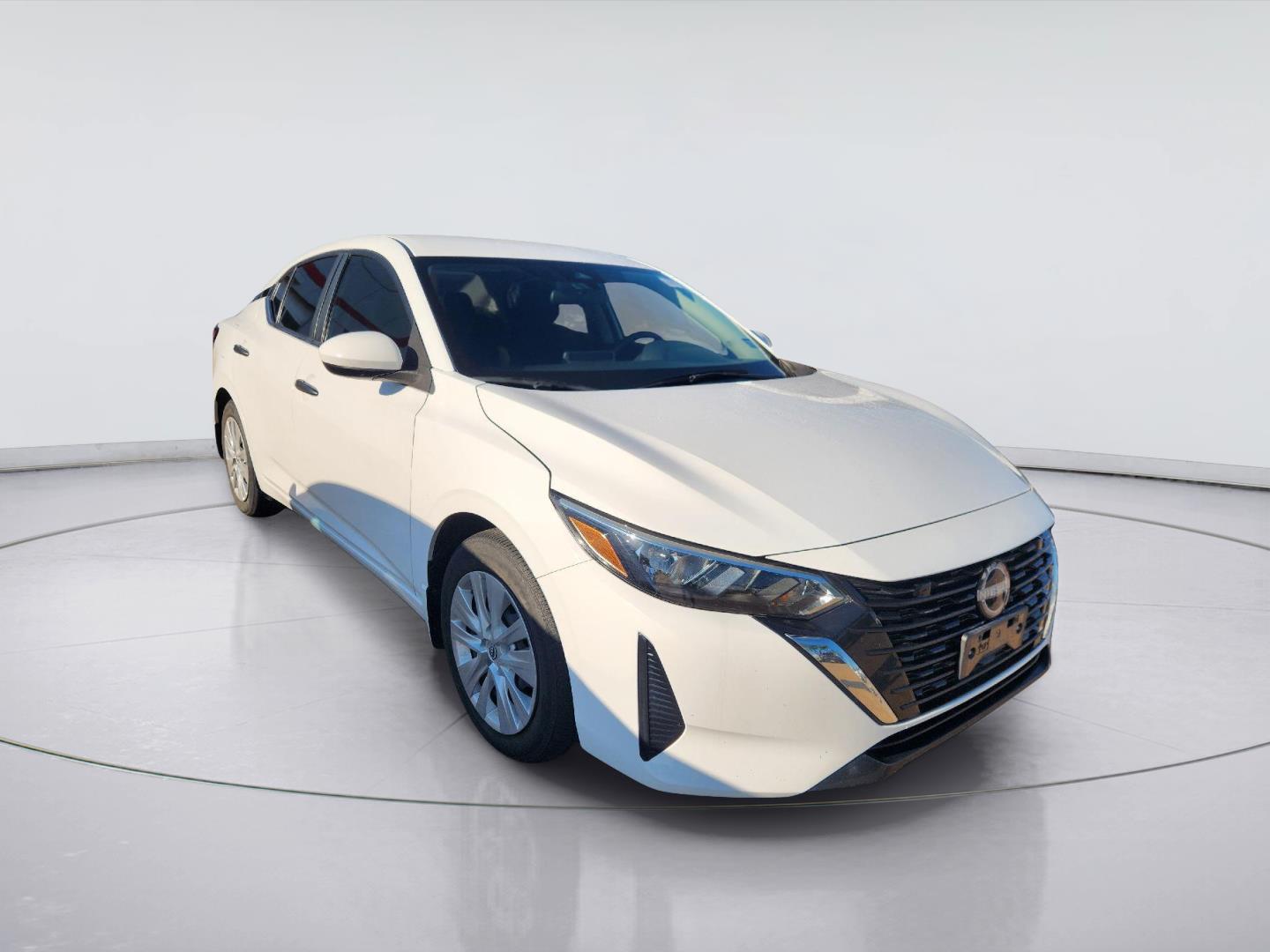 White (Fresh Powder) 2024 Nissan Sentra Sedan Front-Wheel Drive Continuously Variable Transmission