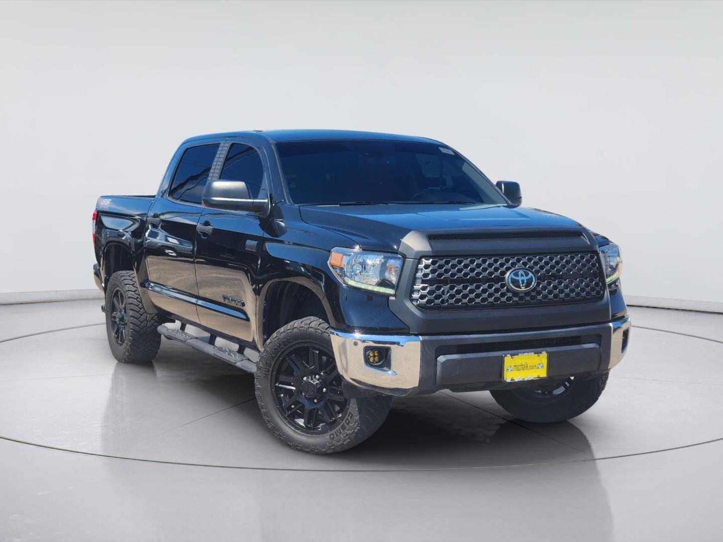 Midnight Black Metallic 2021 Toyota Tundra Pickup Truck 4X2 Automatic