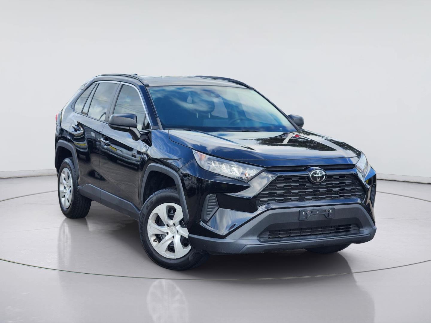 Midnight Black Metallic 2020 Toyota RAV4 SUV / Crossover Front-Wheel Drive Automatic