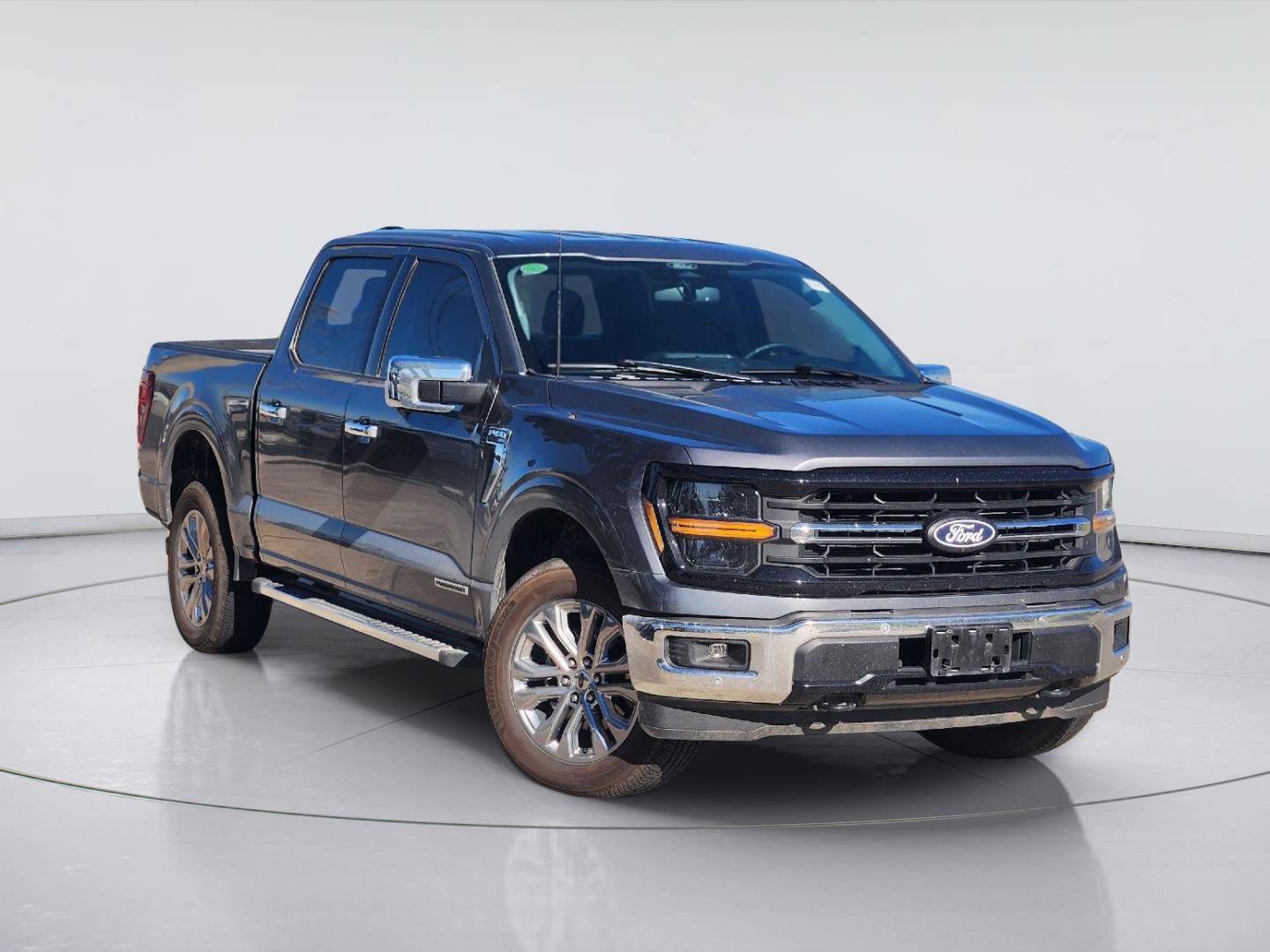 Carbonized Gray 2024 Ford F-150 Pickup Truck Four-Wheel Drive Automatic